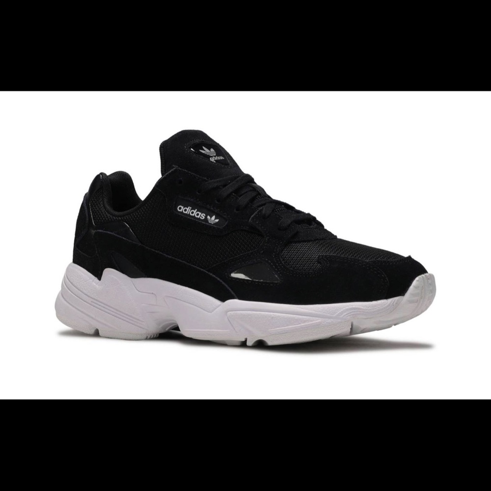 Adidas Falcon ‘Core Black’ Sneakers Size 7.5